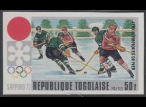 Togo Mi.Nr. 892B Olympia 1972 Sapporo, Eishockey (50)