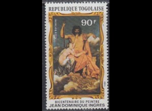 Togo Mi.Nr. 1465A Gemälde von Jupiter und Thetis Dominique Ingres (90)