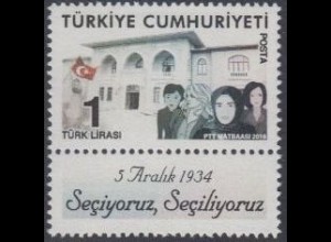 Türkei MiNr. 4316Zf Frauenwahlrecht (1)