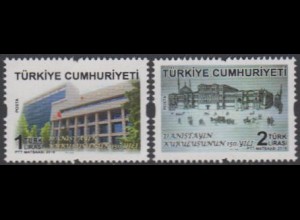 Türkei MiNr. 4431-32 Freim. Türkischer Staatsrat (2 Werte)
