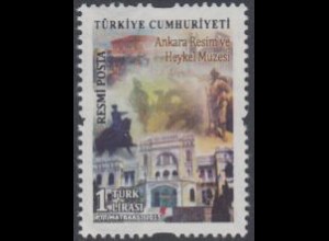 Türkei Dienstmarke MiNr. 330 Kunst- u.Skulpturenmuseum Ankara (1)
