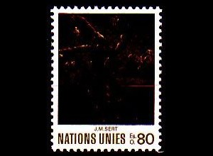 UNO Genf Mi.Nr. 29 Deckengemälde von José Maria Sert für UNO Genf (0,80)