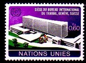 UNO Genf Mi.Nr. 37 Einweihung ILO-Gebäude Genf (0,60)
