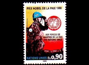 UNO Genf Mi.Nr. 175 Friedensnobelpreis für UNO Friedenstruppen (0,90)