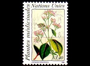 UNO Genf Mi.Nr. 187 Heilpflanzen, Chinarindenbaum (1,40)