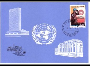 UNO Genf Blaue Karte Mi.Nr. 192 Olten, OLPHILA (13.-16.4.89)