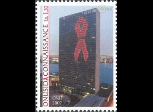 UNO Genf Mi.Nr. 456 Programm zur AIDS Bekämpfung, UNO New York (1,30)