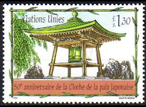 UNO Genf Mi.Nr. 494 50 Jahre japanische Friedensglocke, Wien (1,30)