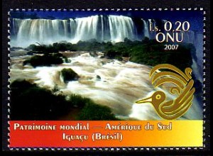 UNO Genf Mi.Nr. 578 Naturerbe, Nationalpark Iguacu Brasilien (0,20)