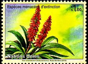 UNO Genf Mi.Nr. 682 Gefährdete Arten, Aloe (1,00)