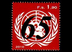 UNO Genf Mi.Nr. 719 65 Jahre Vereinte Nationen (1,90)
