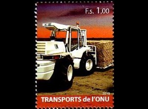 UNO Genf Mi.Nr. 720 Transportmittel der UNO, Landfahrzeuge (1,00)