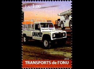 UNO Genf Mi.Nr. 722 Transportmittel der UNO, Landfahrzeuge (1,00)