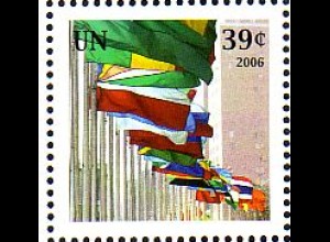 UNO New York Mi.Nr. 1008 Grußmarke, Flaggen der Mitgliedsstaaten (39)