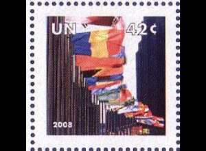 UNO New York Mi.Nr. 1094 Grußmarke, Flaggen der Mitgliedsstaaten (42)