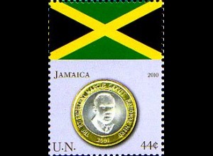 UNO New York Mi.Nr. 1178 Flaggen und Münzen, Jamaika (44)
