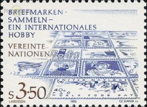 UNO Wien Mi.Nr. 60 Briefmarkensammeln Briefmarken der UNO (3,50)