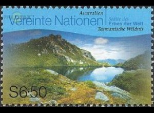 UNO Wien Mi.Nr. 280-Tab Kulturerbe Australien Nationalpark W.Tasmanien (6,50)