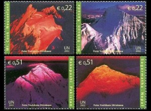 UNO Wien Mi.Nr. 363-366 Internationales Jahr der Berge (4 Werte)