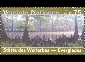 UNO Wien Mi.Nr. 398 Kulturerbe USA, Nationalpark Everglades (0,75)