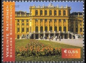 UNO Wien Mi.Nr. 410 Freim. Kulturerbe Österreich, Schloss Schönbrunn (0,55)