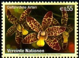 UNO Wien Mi.Nr. 435 Gefährdete Arten, Leoparden - Orchidee (0,55)