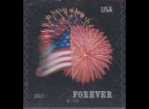 USA Mi.Nr. 5047BC Freim. Nationalflagge, Feuerwerk, skl. (-)