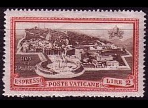 Vatikan Mi.Nr. 37 Eilmarke Gesamtansicht Vatikanstadt (2L)
