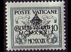 Vatikan Mi.Nr. 74 Sede Vacante Pius XI. - Pius XII., Wappen (10c)
