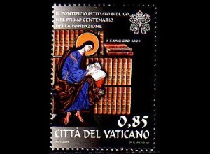 Vatikan Mi.Nr. 1643 Päpstliches Bibelinstitut, Heiliger, Bücher (0,85)