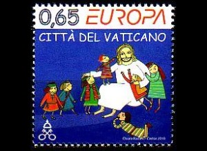 Vatikan Mi.Nr. 1670 Europa 2010, Kinderbücher, Jesus mit Kindern (0,65)