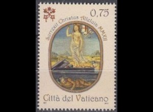 Vatikan Mi.Nr. 1731 Ostern, Auferstehung Christi, Buchmalerei (0,75)