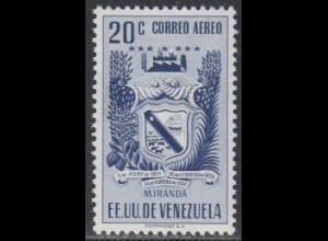 Venezuela Mi.Nr. 799 Miranda-Wappen, Kakao, Zuckerrohr (20)