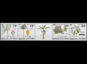 Wallis & Futuna Mi.Nr. Zdr.870-73 (1) Nutzpflanzen 