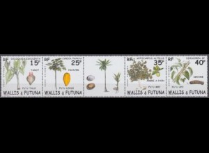 Wallis & Futuna Mi.Nr. Zdr.870-73 (4) Nutzpflanzen 