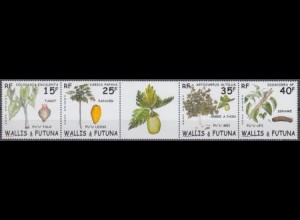 Wallis & Futuna Mi.Nr. Zdr.870-73 (5) Nutzpflanzen 