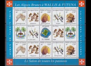 Wallis & Futuna Mi.Nr. Klbg. 881-83 Braunalgen (mit 2 x 881-83)