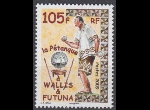 Wallis & Futuna Mi.Nr. 995 Pétanque-Spieler (105)