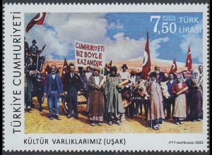 Türkei MiNr. (noch nicht im Michel) Kulturgüter / Usak (7,50)