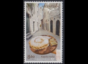 Kroatien MiNr. 1479 Euromed, Traditionelle mediterrane Gastronomie (8,60)