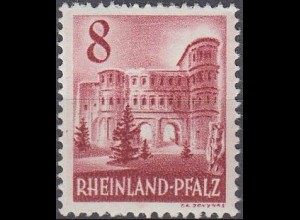 D,Franz.Zone,Rheinl.Pfalz Mi.Nr. 36 Freimarke o.Wertang. (8 (Pf))