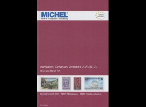 Michel Übersee Katalog Band 7,Teil 2, Australien /Ozeanien/Antarktis 2023 (N-Z)