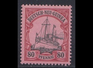 Deutsche Kolonien, Dtsch-Neuguinea MiNr. 15, Kaiseryacht Hohenz., ungebraucht