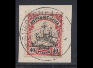 Deutsche Kolonien, Dtsch-Neuguinea MiNr. 13, Kaiseryacht "Hohenzollern", gest.