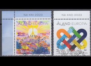 Aland Mi.Nr.(noch nicht im Michel) Europa 2023 - Frieden (2 Werte)
