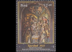 Peru Mi.Nr. 2988 Weihnachten 2022 (2,60)