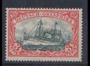 Deutsche Kolonien, Deutsch-Ostafrika MiNr 39IAb Kaiseryacht "Hohenzollern", gepr