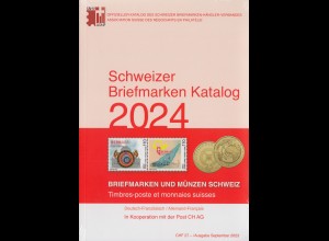 SBK Schweizer Briefmarken und Münzen - Katalog 2024