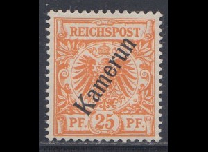Deutsche Kolonien, Kamerun MiNr 5, "Krone/Adler"