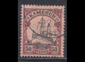Deutsche Kolonien, Kamerun MiNr 14, Kaiseryacht "Hohenzollern"